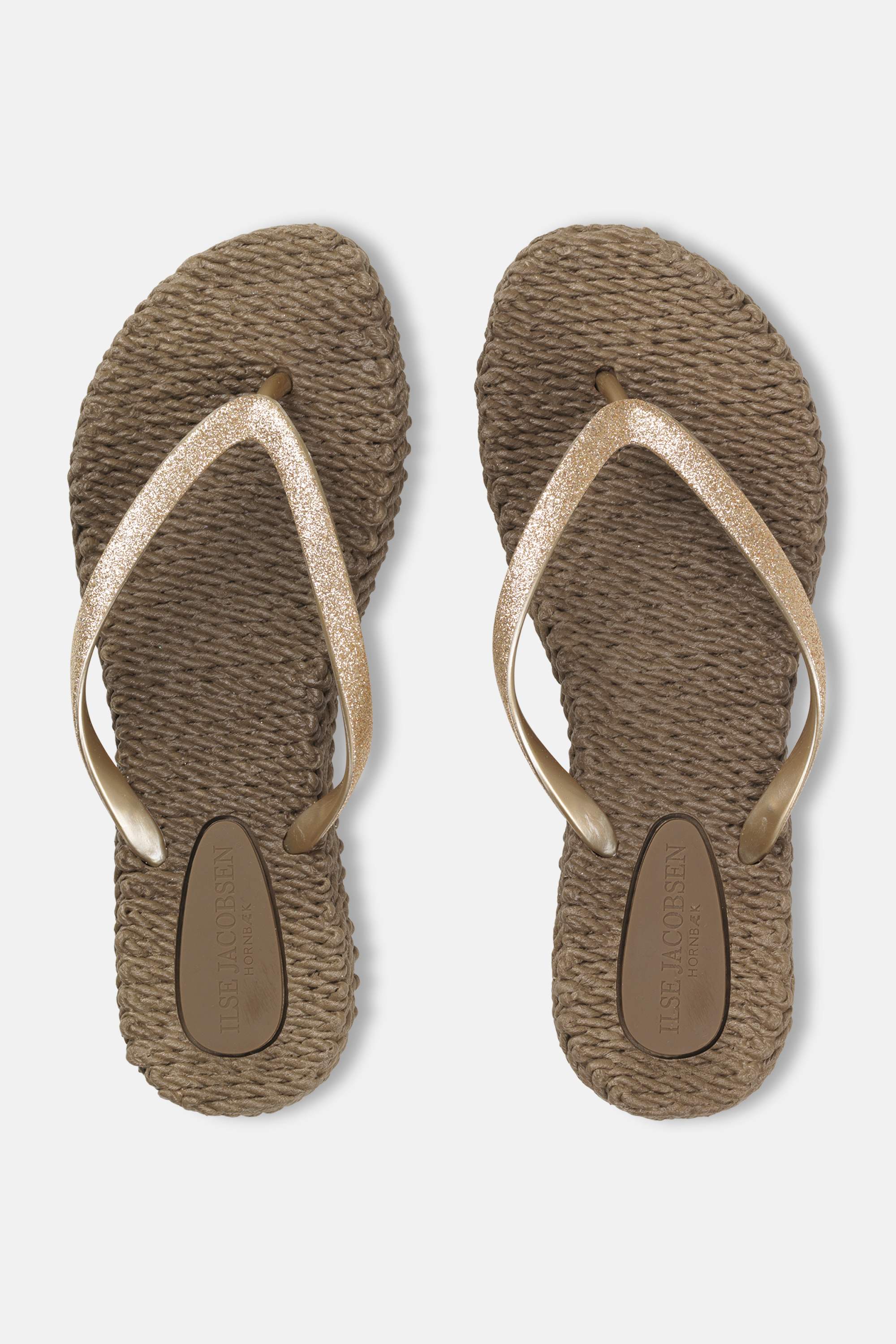 Tongs Glitter - Cub Brown